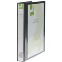 Q-Connect 4D Rbndr 25MM A4 BLK - Ring Binders - Presentation Binders