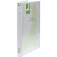 Q-Connect 4D-RBINDER 65MM A4 WHT PK6 - Presentation Binders - D-Ring Binders