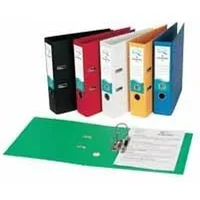 Q-Connect Lach Foolscap Blue PK10 - Lever Arch Files - Foolscap Files