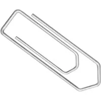 Q-Connect Paperclip 26MM PK1000 - Wire Clips - Standard Paperclips