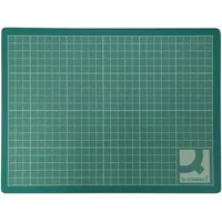 Q-Connect Cutting Mat Non-Slip PVC A2 Green KF01137 KF01137
