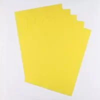 Q-Connect Bright Yellow Coloured A4 Copier Paper 80gsm Ream - KF01426