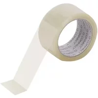 Q-Connect Low Noise Polyprop Packaging Tape 50mm x 66m Pk 6 - KF04382