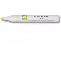 Q-Connect Paint Marker Pen Medium White 10 Pack KF14452 KF14452