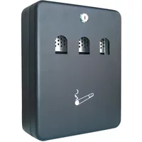 Q-Connect Ash Bin Black 2.7 Litre KF04271 KF04271