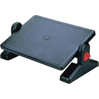 Q-Connect Ergonomic Adjustable Footrest Platform Size 540x265mm Black