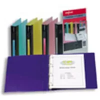 Snopake Presentation RingBinder 425 O Ring A4 Clear- 10 Binders 13368