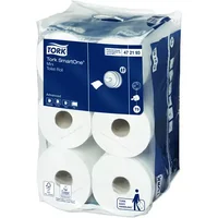 Tork SmartOne Advanced T9 White Mini Toilet Roll 111.6m (Case of 12)