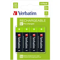 Verbatim 49517 household battery Rechargeable battery AA Nickel-Metal Hydride (NiMH)