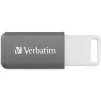 Verbatim Databar USB Drive 128GB GRY - USB & Data Cables - USB Flash Drive