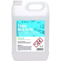 2Work Thin Bleach 5 Litre Bottle - Cleaning Fluids - Bleach