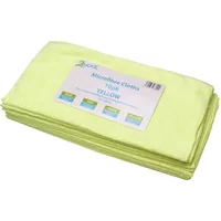 2Work Microfibr Cloth Ylw 400MM PK10 - General Cleaning - Cleaning Cloths