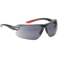 Bolle IRI-S Safety glasses Polycarbonate Thermoplastic Rubber (TPR) Black Red