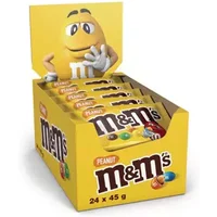 Mms Crunchy Peanut+milk Choc PK24 - Chocolate & Confectionery - Chocolate Snacks