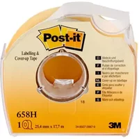 Post-it Cover Up and Labelling Tape 25.4mmx17.7m Low Tack 658H 3M72948