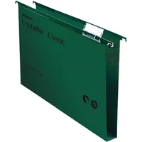 Rexel Crystalfile Classic A4 Suspension File 30mm Pack of 50, Green