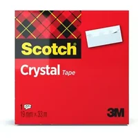 Scotch Crystal Clear Tape 600 - Transparent Tape - Mending Tape