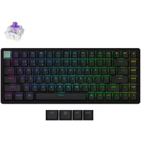 Keychron K2H-J1-UK keyboard Gaming USB + RF Wireless + Bluetooth QWERTY UK English Black