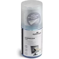 Durable Screenclean Streak-Free Screen Clean Spray With Microfiber Cloth - 200Ml, White