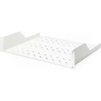 Digitus DN-97 Series Black Fixed Shelf, 1 U, 15kg Load, 483mm x 44 mm