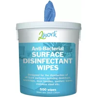 2Work Disinfectant Wipes Pack of 500 CPD24700 CPD24700