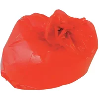 2Work Mdut Refuse Sack Red PK200 - Rubbish Bins - Refuse Sacks