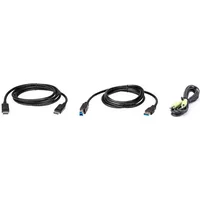 ATEN 2L-7D02UDPX3 KVM cable Black 1.8 m