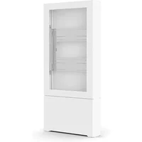 Chief ImpactTM Floor Mounted Kiosk. Portrait 55" White