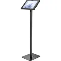 Compulocks Surface Pro 9-12 13" Apex Enclosure Swift Floor Stand - Black