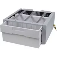 Ergotron StyleView Supplemental Storage Drawer, Single Tall mounting component - for cart - grey, white