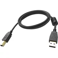 Vision TC 5MUSB/BL USB cable USB 2.0 5 m USB A USB B 0.48 Gbit/s Black