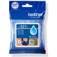 Brother LC-521C Ink Cartridge Cyan - Brother DCP-J Series Ink Cartridges - Cyan Ink Cartridges