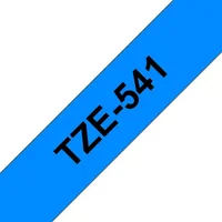 Brother Laminated tape 18mm Black on blue TZe Grey Thermal transfer Philippines 5 year(s)