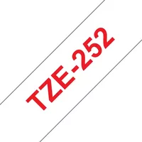 Brother Laminated tape 24mm Red on white TZe Thermal transfer China 5 year(s) Brother