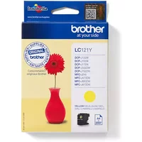 Brother LC-121Y Ink Cartridge Yellow - Brother DCP-J Series Ink Cartridges - Brother DCP-J132W Ink Cartridges