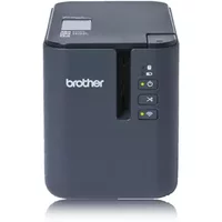 Brother PTP900Wc. Print technology: Thermal transfer Maximum resolution: 360 x 360 DPI Print speed: 60 mm/sec. Connectivity technology: Wired & Wireless Wi-Fi USB port. Tape type: TZe. Product colour: Black