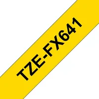 Brother TZE-FX641 label-making tape Black on yellow TZ