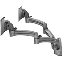 Chief Kontour Series K2W220B mounting kit - for 2 LCD displays - semi-gloss black