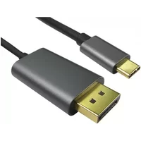 Cables Direct USB3C-8KDP-2M video cable adapter USB Type-C DisplayPort Black