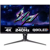Acer X Predator X32X5 - 31.5" Ultra HD (3840x2160) QD-OLED 240Hz 0.01ms (PRT) 0.03ms (GTG) HDR500 TrueBlack FreeSync Premium Pro Gaming Monitor