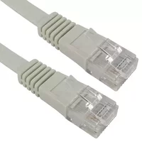 Cables Direct RJFLAT-10 networking cable Grey 10 m Cat5e U/UTP (UTP)