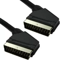 Cables Direct 2SSP-10 SCART cable 10 m SCART (21-pin) Black