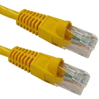 Cables Direct B6-510Y networking cable Yellow 10 m Cat6 U/UTP (UTP)