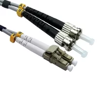 Cables Direct 15.0m LC-ST 62.5/125 MMD OM1 InfiniBand/fibre optic cable 15 m Grey