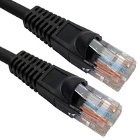 Cables Direct Cat5e. 15m networking cable Black U/UTP (UTP)