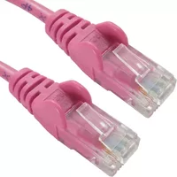 Cables Direct 20m Economy 10/100 Networking Cable - Pink