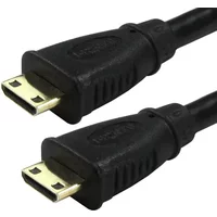 Cables Direct HDMI Mini C. 3m HDMI cable HDMI Type A (Standard) Black