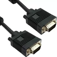 Cables Direct SVGA M/M 50m VGA cable VGA (D-Sub) Black