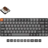 Keychron K3 Max keyboard Gaming USB + RF Wireless + Bluetooth QWERTY UK English Grey
