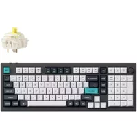 Keychron Q5 Max keyboard Universal USB + RF Wireless + Bluetooth QWERTY UK English Black White